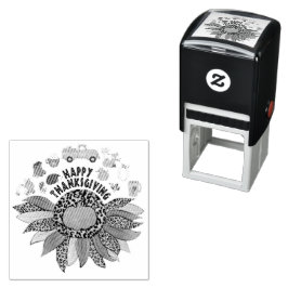 Carimbo Auto Entintado Thanksgiving
