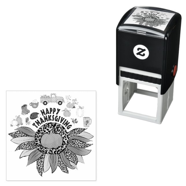 Carimbo Auto Entintado Thanksgiving (In Situ)