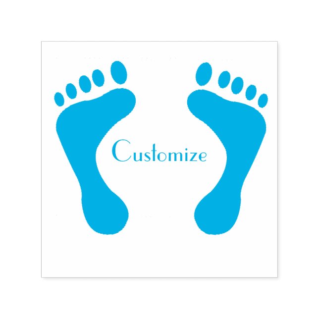 Carimbo Auto Entintado Thunder_Cove Bum Praia Descalço (Design)