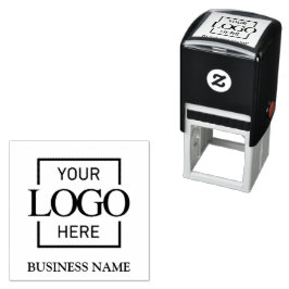 Carimbo Auto Entintado Tipografia Simples Logotipo Empresarial Personaliz