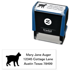 Carimbo Auto Entintado Toybob Cat Personalizado
