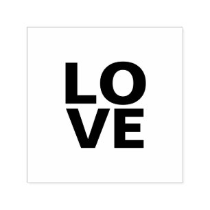 Carimbo Auto Entintado Trendy Slate Cinza De Fundo Casamento De Amor