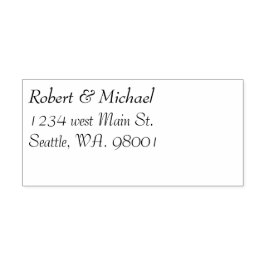 Carimbo Auto Entintado Um selado com um beijo