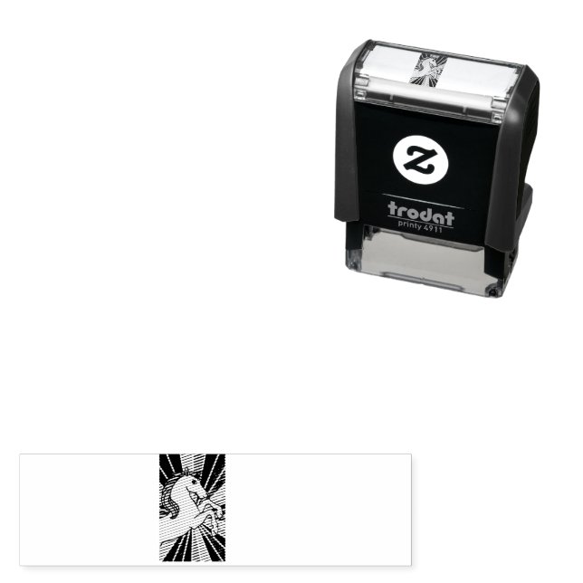 Carimbo Auto Entintado Unicorn Customize it (In Situ)