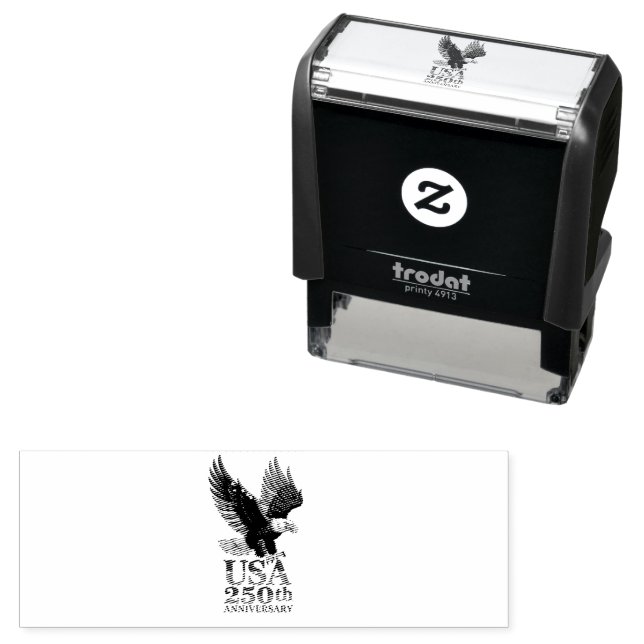 Carimbo Auto Entintado US 250th Anniversary  (In Situ)