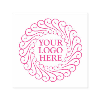 Carimbo Auto Entintado Use o logotipo da sua própria empresa moderno