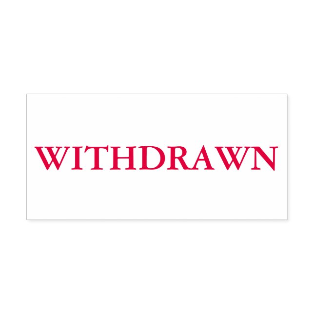 Carimbo Auto Entintado Vermelho Retirado (Design)