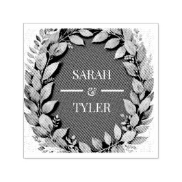 Carimbo Auto Entintado Vinheta EUCALYPTUS WREATH