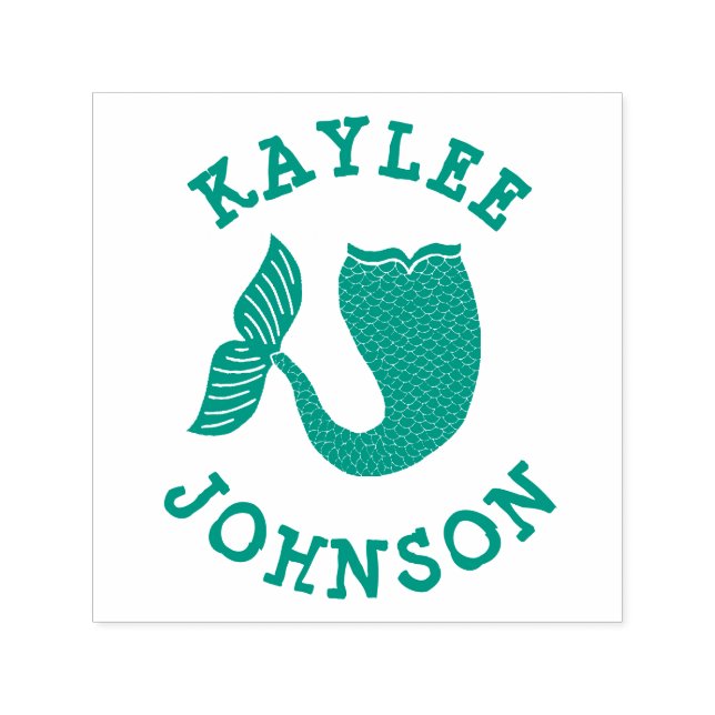 Carimbo Auto Entintado Whimsic Sereid Tail (Design)