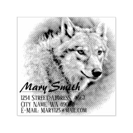 Carimbo Auto Entintado Wolf