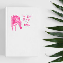 Zebra Personalizada Este Livro Pertence A