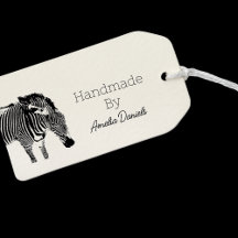 Zebra Personalizado Feito à Mão Por