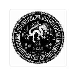Carimbo Auto Entintado Zodiac Dragon chinês ID542