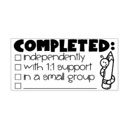 Carimbo concluído - Carimbo de Professores