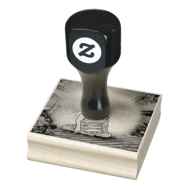 Carimbo da Borracha Iluminista de Buda (Carimbo)