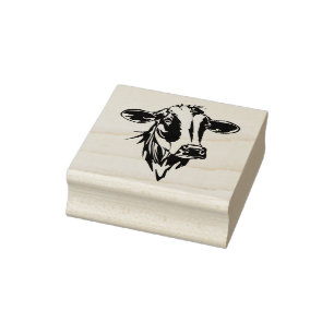 Carimbo da cabeça de vaca