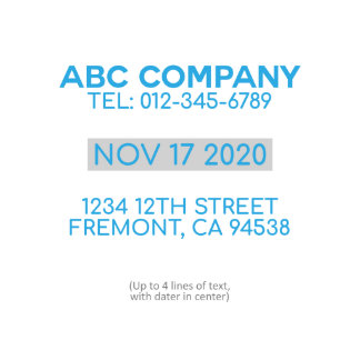 Carimbo da Companhia de Autodeterminação Trodat Pr