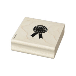 Carimbo de aprovação.