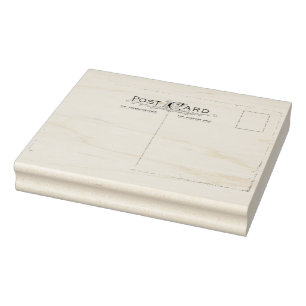 Carimbo de Arte da Borracha da Placa de Posto Vint