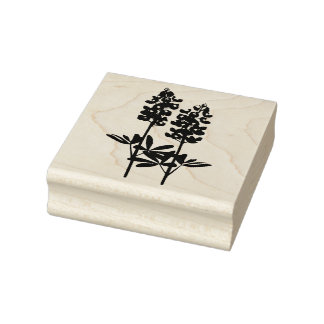 Carimbo de Arte da Borracha do Texas Hill Country 