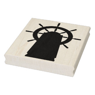 Carimbo de Arte da Borracha Silhueta de Roda do Na