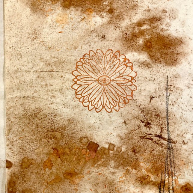 Carimbo de Arte da Madeira Flor (Criador carregado)