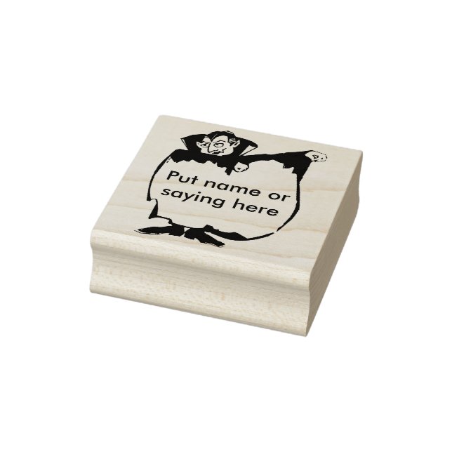 Carimbo de arte da silhueta do vazio 2 do dracula (Carimbo)