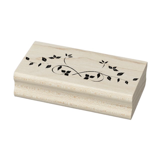 Carimbo de Arte de Borracha de Divisor de Folha (Carimbo)