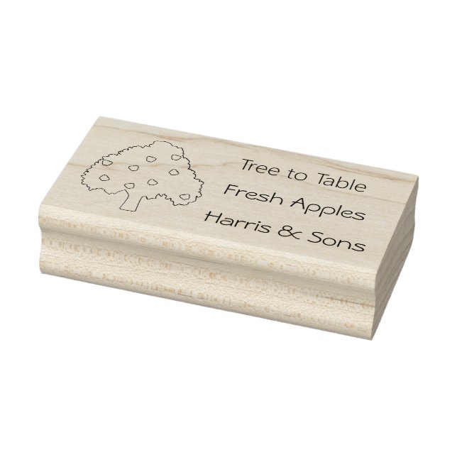 Carimbo de Arte de Fazenda da Apple Tree (Carimbo)