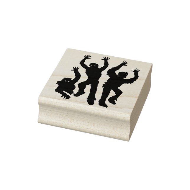 Carimbo de arte de três monstros (Carimbo)