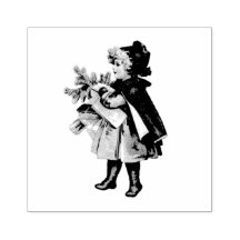 CARIMBO DE ARTE MADEIRA VINTAGE "CHRISTMAS CHILHA"