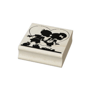 carimbo de arte romântica