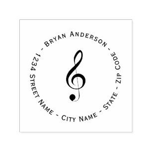 Carimbo de Autocolagem do Endereço de Retorno da L