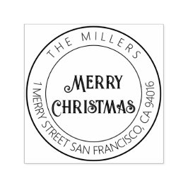 Carimbo de Autocolagem do Endereço de Retorno Eleg