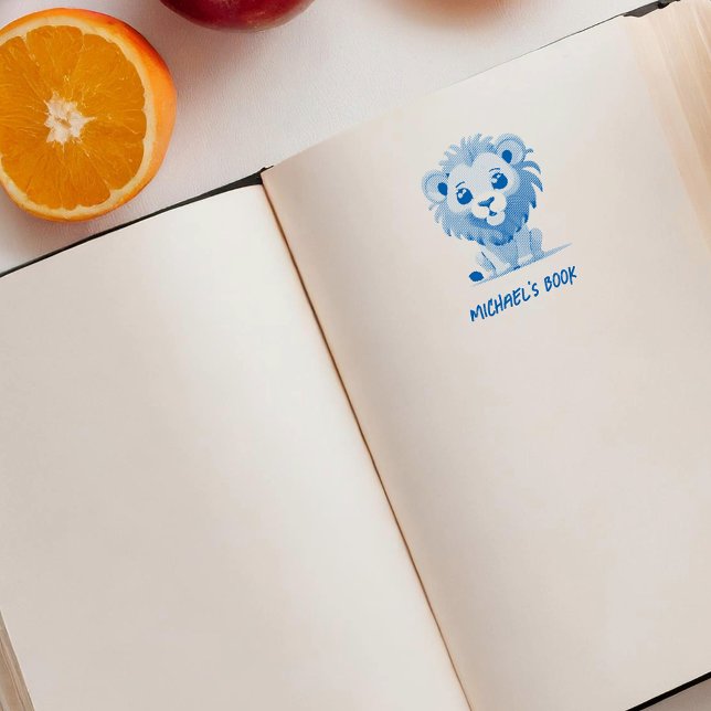 Carimbo de Autocolante de Leão Pequeno (Criador carregado)