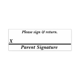 Carimbo de Autodigitação da Borracha de Assinatura