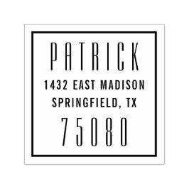 Carimbo de Autodigitação do Endereço de Retorno El