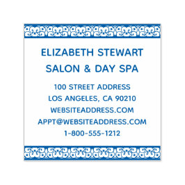 Carimbo de Autoimpressão Comercial de Salão de Fil