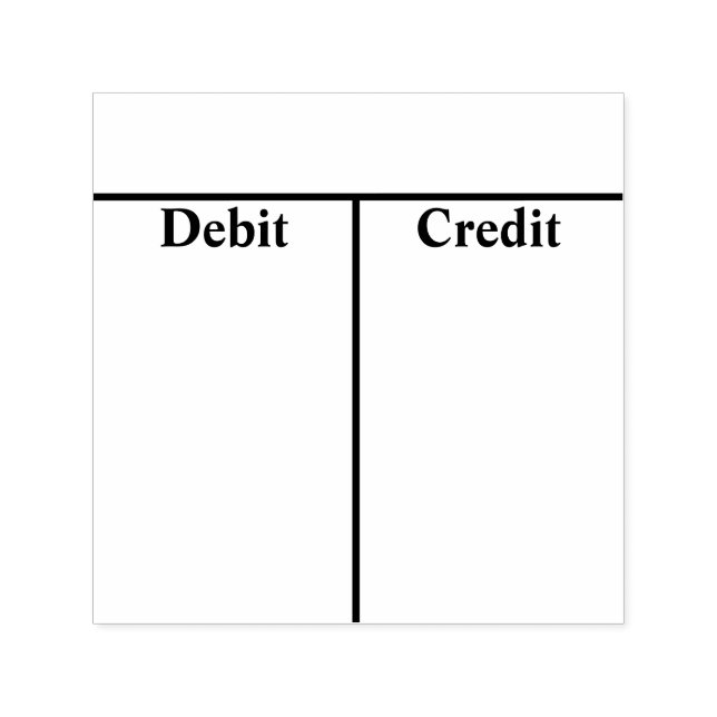 Carimbo de Autoimpressão de Contas T Contábeis (Design)