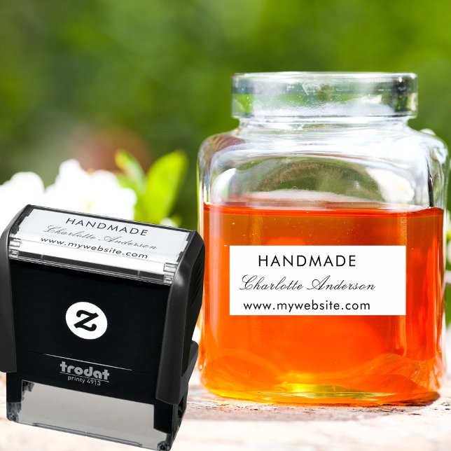 Carimbo de autoimpressão do site de nome feito à m (Criador carregado)