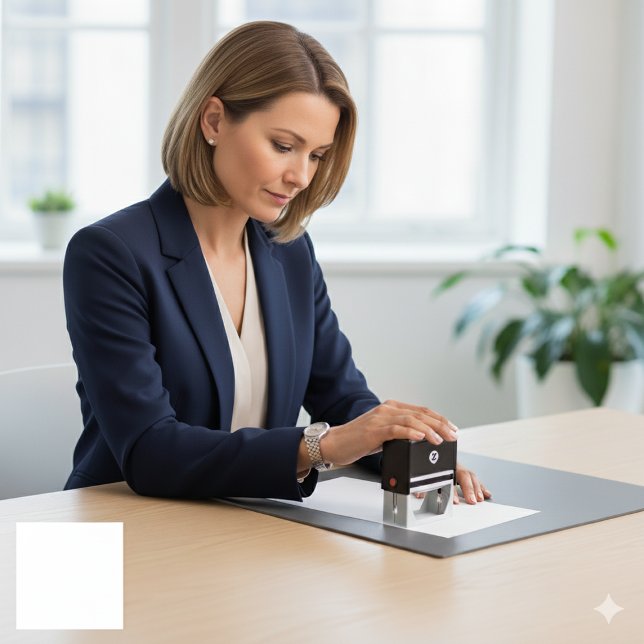 Carimbo de autoimpressão personalizado 2,9 x 1,4 p (Custom Self Inking Stamp for Your Design)