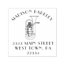 Carimbo de Banda de Músicos Baritone