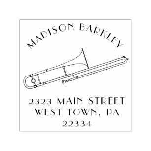 Carimbo de Banda de Trombone