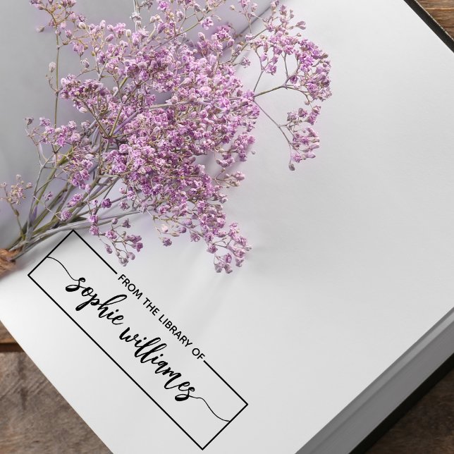 Carimbo de Biblioteca Personalizado | Carimbo de P (Criador carregado)