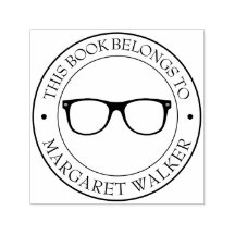 Carimbo de Biblioteca Personalizado - Ex Libris -