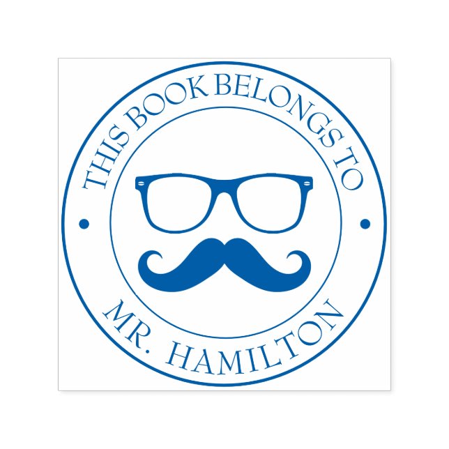 Carimbo de Biblioteca Personalizado - Ex Libris -  (Design)