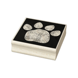 Carimbo de Bolsa de Impressão da Pata