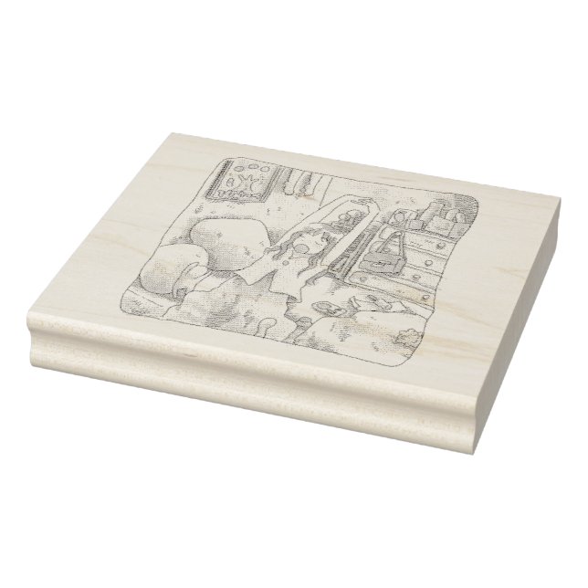 CARIMBO DE BORRACHA さなれむじ (Carimbo)