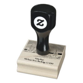 Carimbo de Borracha 2 x 2 Inverno Nevado