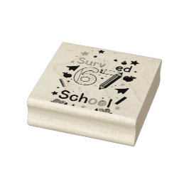 CARIMBO DE BORRACHA 67 DAY OF SCHOOL